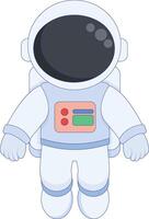 Astronaut Flat Illustration vector