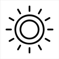 uva rays in flat design style vector