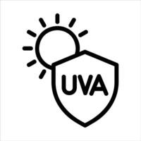 uva in flat design style vector