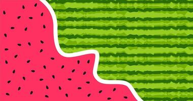 summer theme background and fresh food or fruit watermelon with bright color concept. high quality eps file vector