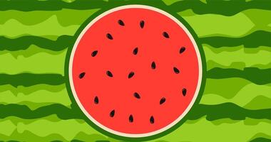 summer theme background and fresh food or fruit watermelon with bright color concept. high quality eps file vector