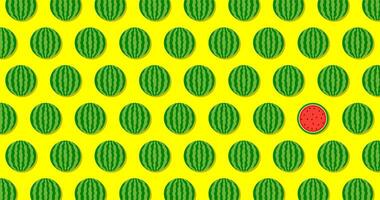 summer theme background and fresh food or fruit watermelon with bright color concept. high quality eps file vector