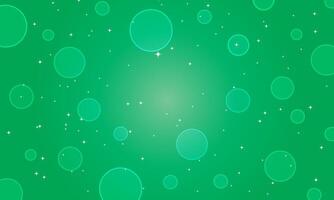 resumen verde antecedentes con circulo burbujas vector