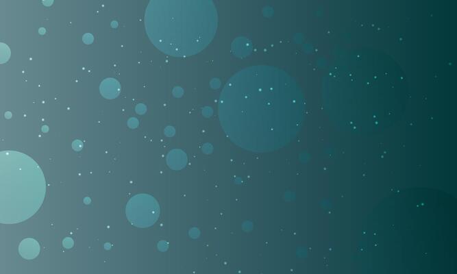 abstract soft green blurred gradient background. circle bubbles.