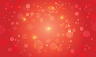 abstract red background with circle bubbles. vector