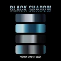Decorative Color Premium Gradient Swatch vector