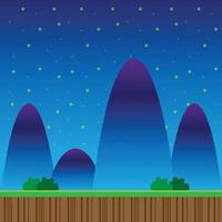 Game Arena Set The Illustration vector