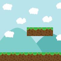 Game Arena Set The Illustration vector