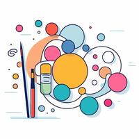 A icon depicting an artwork, ideal for illustrating art themes or creative projects. vector