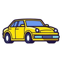 un icono representando auto servicio, ideal para ilustrando automotor temas o vehículo mantenimiento. vector