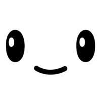 Basic icon of eyes, suitable for visual or surveillance themes. vector