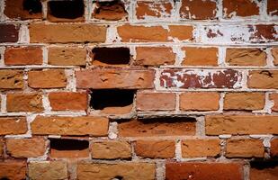 old red brick wall texture background 1 photo