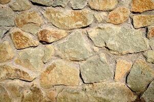 View of an old stone wall photo