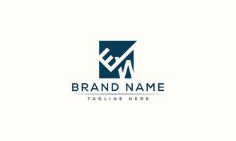 WE logo Design Template Graphic Branding Element. vector
