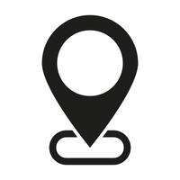 Maps pin. Location map icon. vector