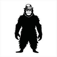 Bigfoot Images , Bigfoot , Bigfoot T-shirt Design vector