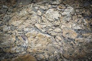 Stone wall texture background - with stones of different sizes 1 photo
