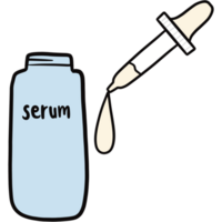 serum bottle skincare concept png