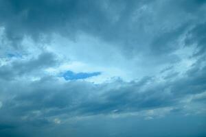 clouds and sky in Cyprus in spring as background photo
