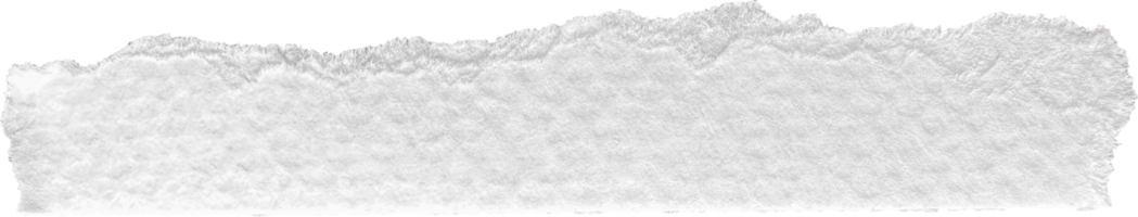 White Torn Paper Textured Piece png