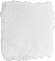 blanc déchiré papier texturé pièce png