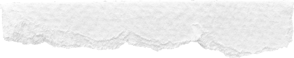 White Torn Paper Textured Piece png