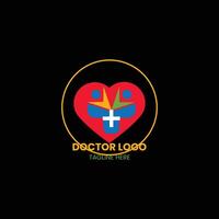 Doctor logo design vector