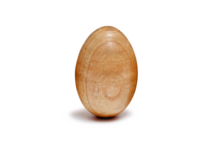 wooden eggs on neutral background png