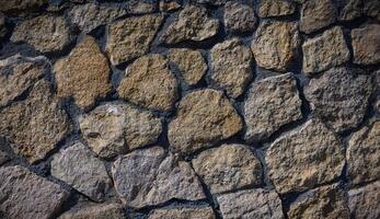 pared de piedras como un textura para antecedentes 2 foto