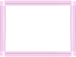 Shiny neon light pink border frame isolated with copy space. Special straight line design. Modern style decorative border -illustration. png