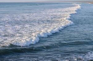 evening on the Mediterranean sea beach waves 10 photo