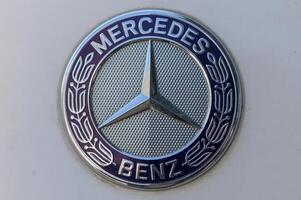 Gaziveren Cyprus 02.17.2024 Mercedes emblem 1 photo