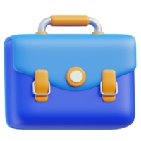 Business Briefcase Icon 3D Design png