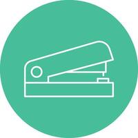 Stapler Line Icon vector