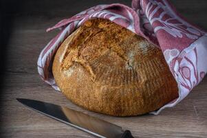 delicious homemade whole grain bread freshly baked 9 photo