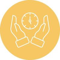 Time Save Icon Design vector