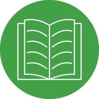 Book Line Icon vector