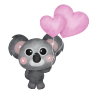 Cute koala cartoon. png