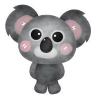 Cute koala cartoon. png