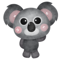 Cute koala cartoon. png