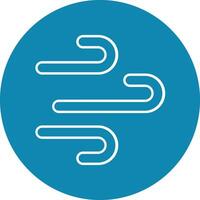 Wind Line Icon vector