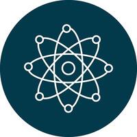 Atom Icon Design vector