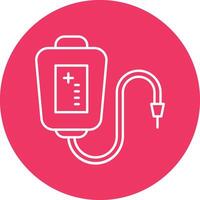 Infusion Icon Design vector