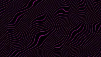 Wavy line animation, wave line animation abstract background.4k video