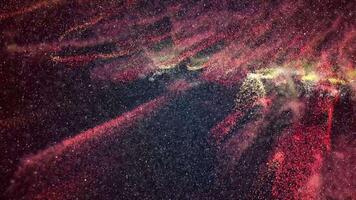 AbsAbstract animated background in the form of particle flows. video