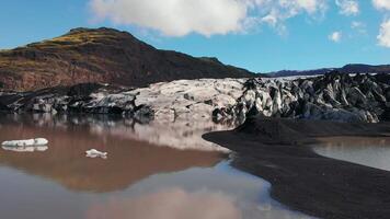 maggiore ghiacciaio skaftafell ghiacciaio Islanda Maggio 2019 video