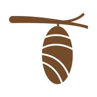 cocoon icon design vector