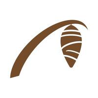 cocoon icon design vector