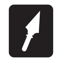 spear icon design vector