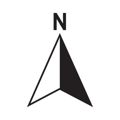 compass icon design